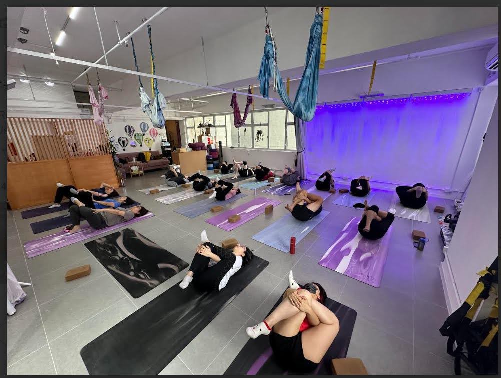 鰂魚涌約1,650呎$19呎租位於商業大廈Yoga瑜珈中心教室健身中心資產頂讓 實景相片 2